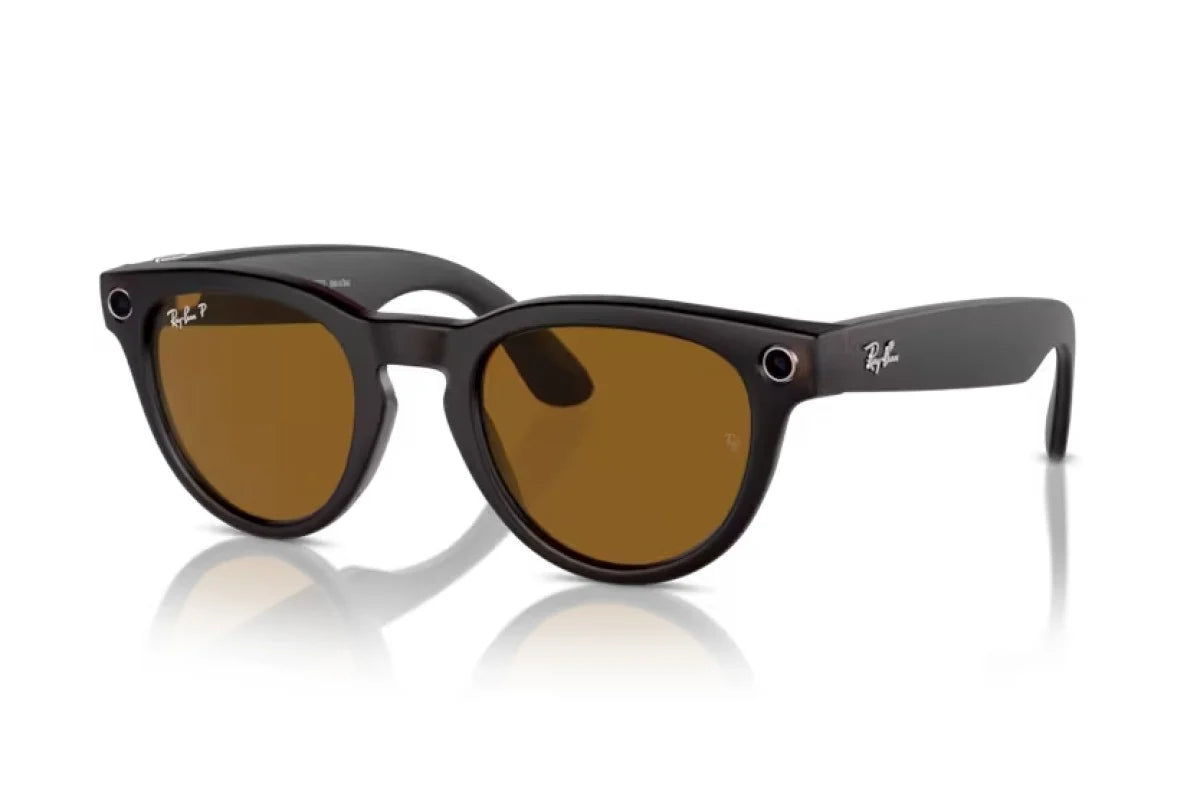 RayBan META Headliner Smart Glasses Matte Rebel Black I Göße L (GEN1) (RW4009 67548350)