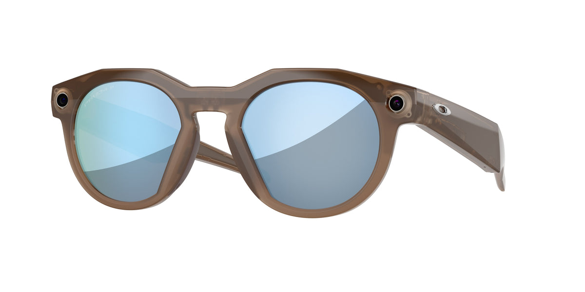 Oakley Meta HSTN — Braun Rauch · Prizm Deep Water polarisiert
