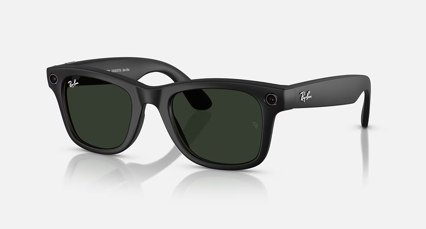 RayBan META Wayfarer Black - Smart Glasses with Transitions G15 Lens I Größe L (RW4006 601SM150)