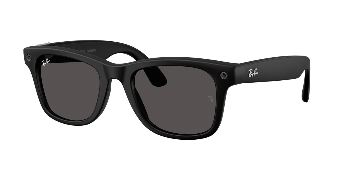Ray-Ban Meta Wayfarer (Gen 3) — Schwarz matt · Grau