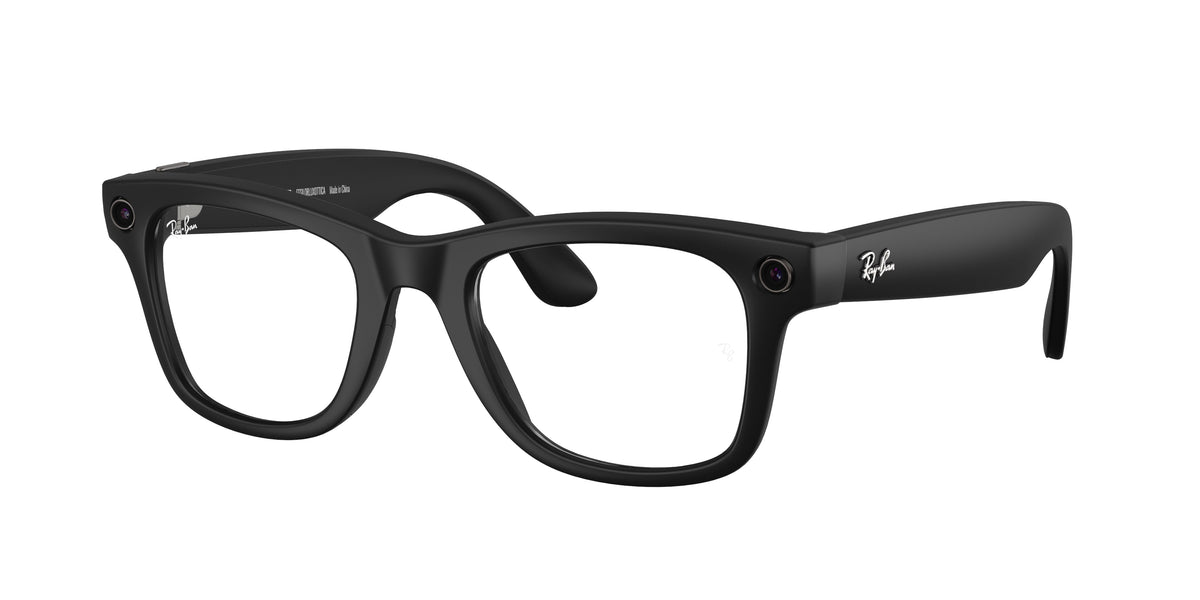 Ray-Ban Meta Wayfarer (Gen 2) — Schwarz matt · Klar