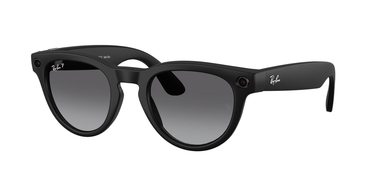 Ray-Ban Meta Headliner (Gen 2) — Schwarz matt · Graphit Farbverlauf polarisiert