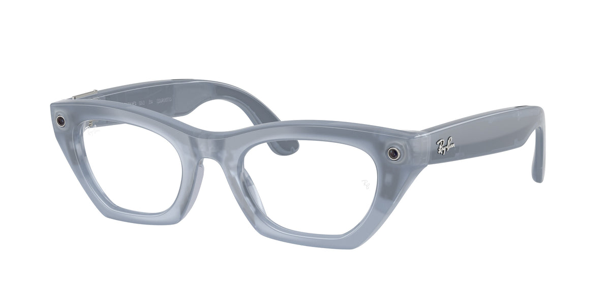 Ray-Ban Meta Zena Optics (Gen 3) — Milchig Grau Lila