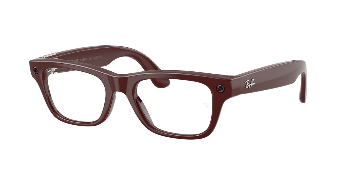 Ray-Ban Meta Blayzer Optics (Gen 2) — Ziegelbraun glänzend