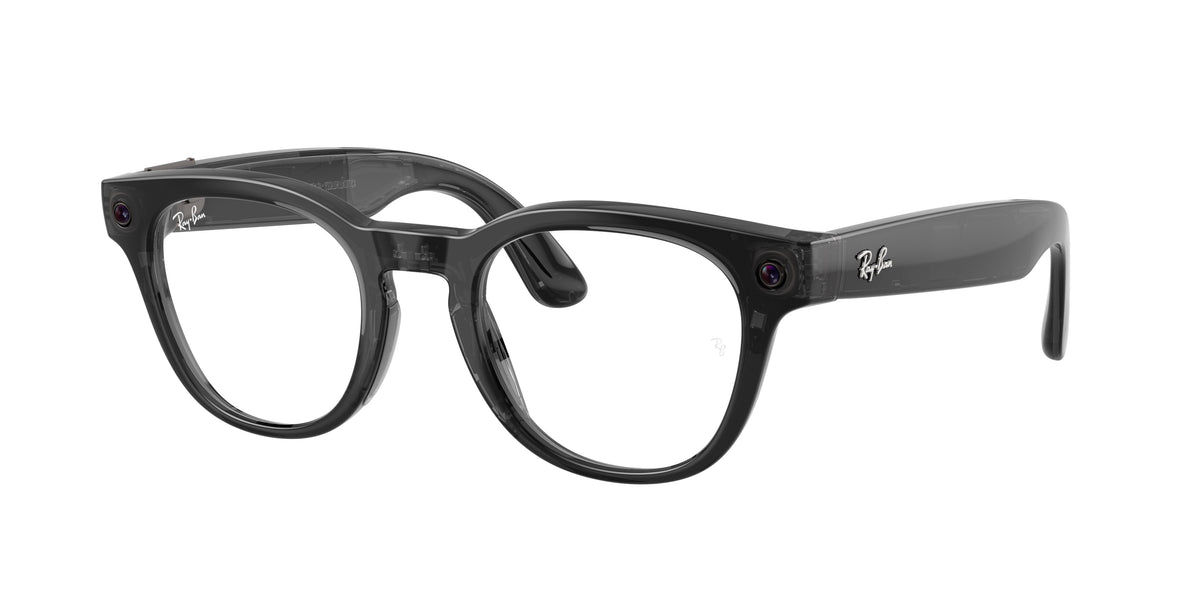 Ray-Ban Meta Scriber Optics (Gen 2) — Transparent Schwarz