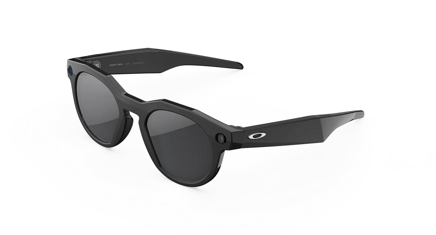Oakley | META (Gen 2) AI Glasses | Oakley Meta HSTN – Black / Prizm™ Black Polarized