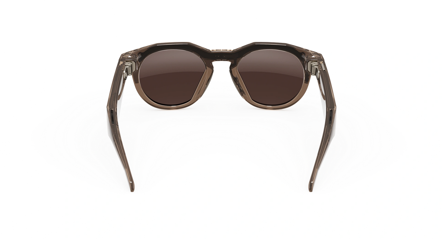 Oakley | META (Gen 2) AI Glasses | Oakley Meta HSTN – Brown Smoke / Prizm™ Deep Water Polarized