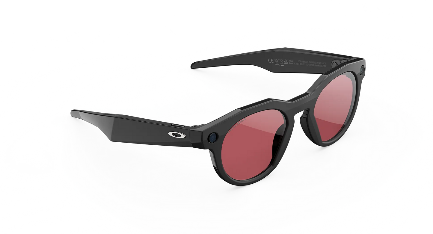 Oakley | META (Gen 2) AI Glasses | Oakley Meta HSTN – Black / Prizm™ Dark Golf