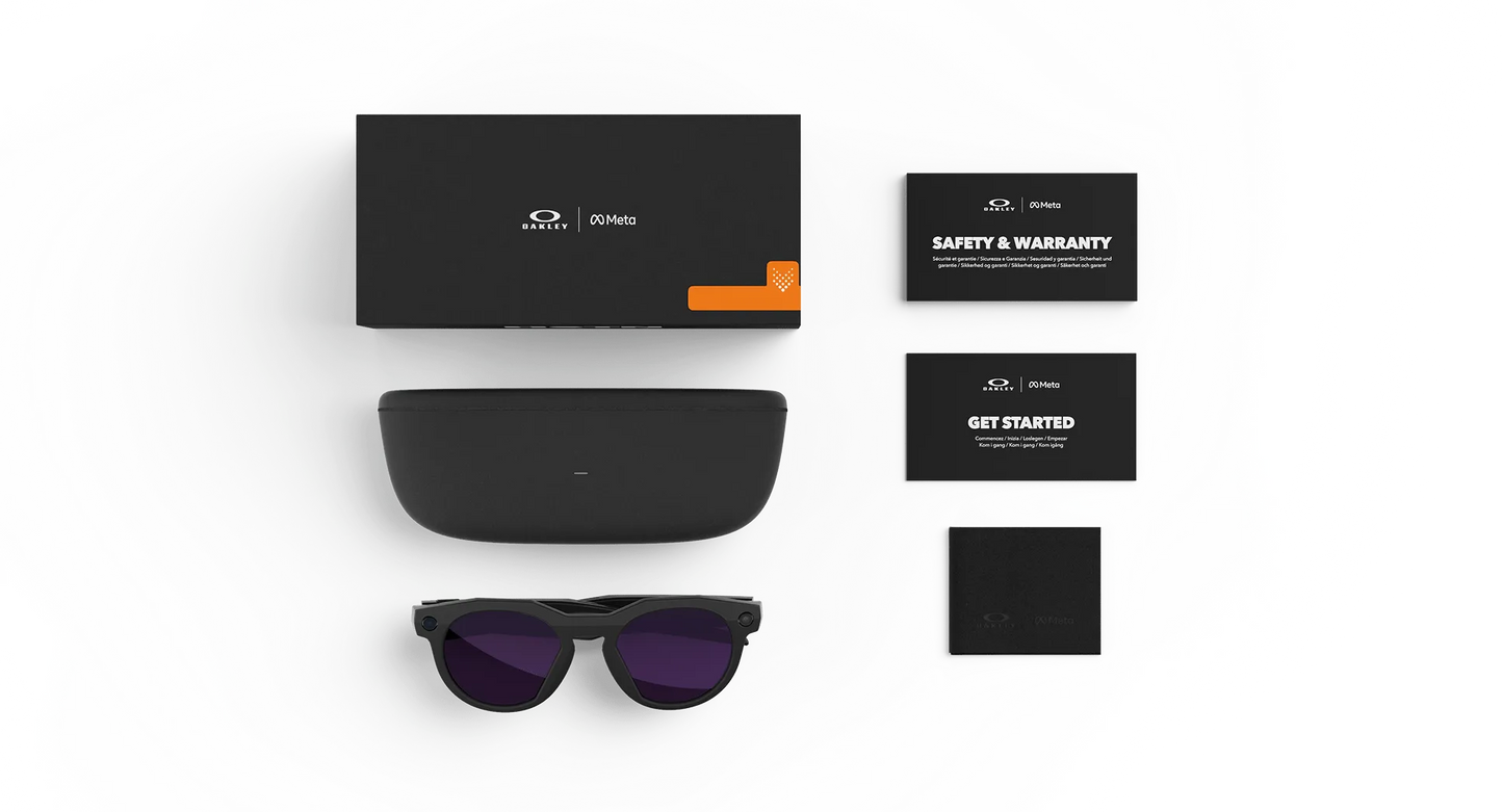 Oakley | META (Gen 2) AI Glasses | Oakley Meta HSTN – Black / Clear to Amethyst Transitions®