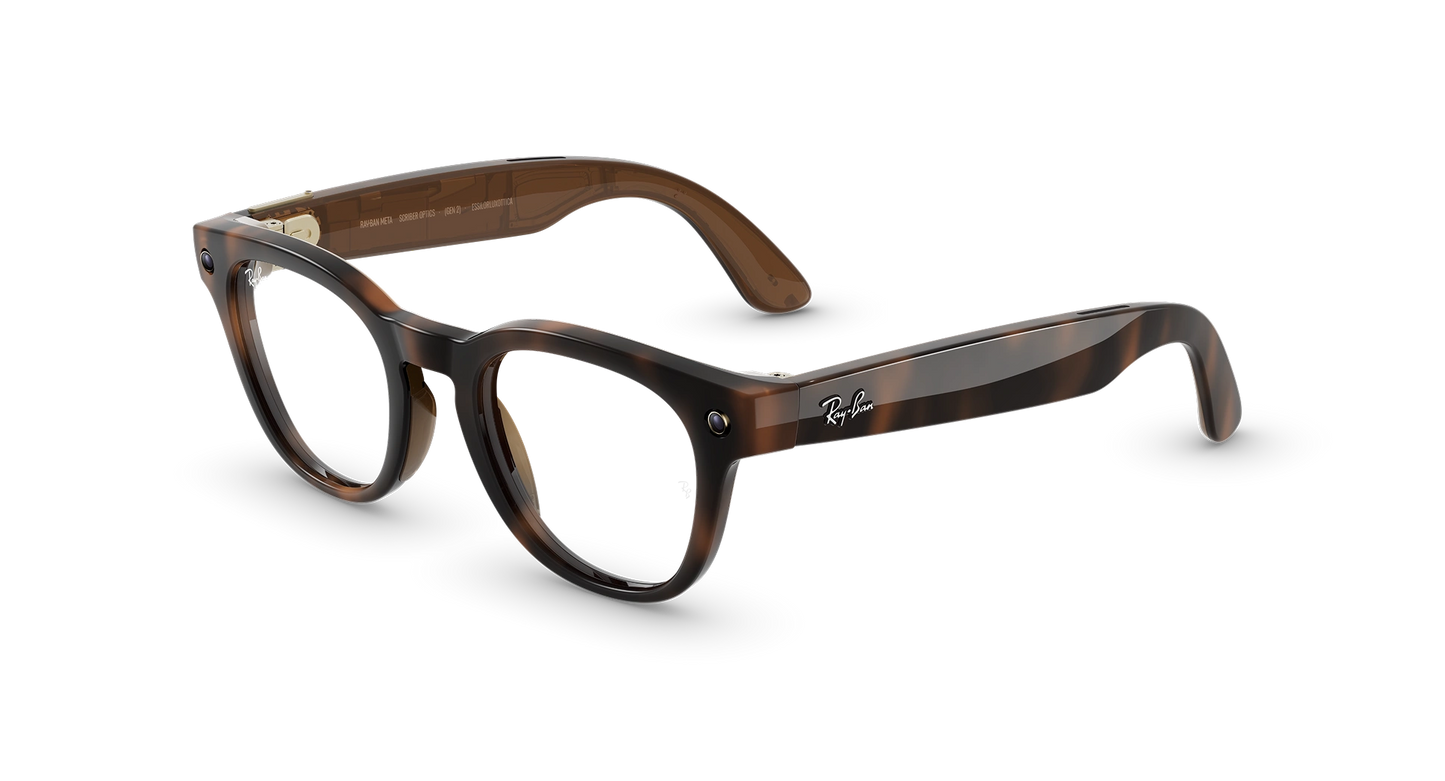 Ray-Ban | META (GEN2) SCRIBER OPTICS Havanna AI Glasses