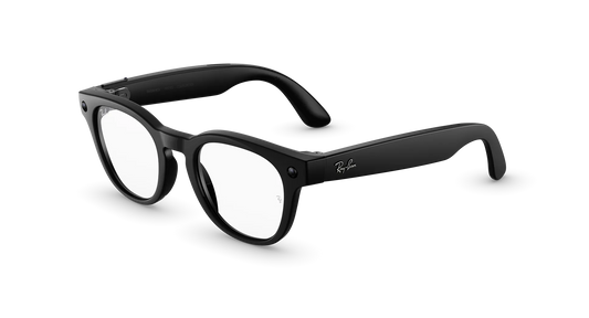 Ray-Ban | META (Gen2) SCRIBER OPTICS Standard Shiny Black AI Glasses