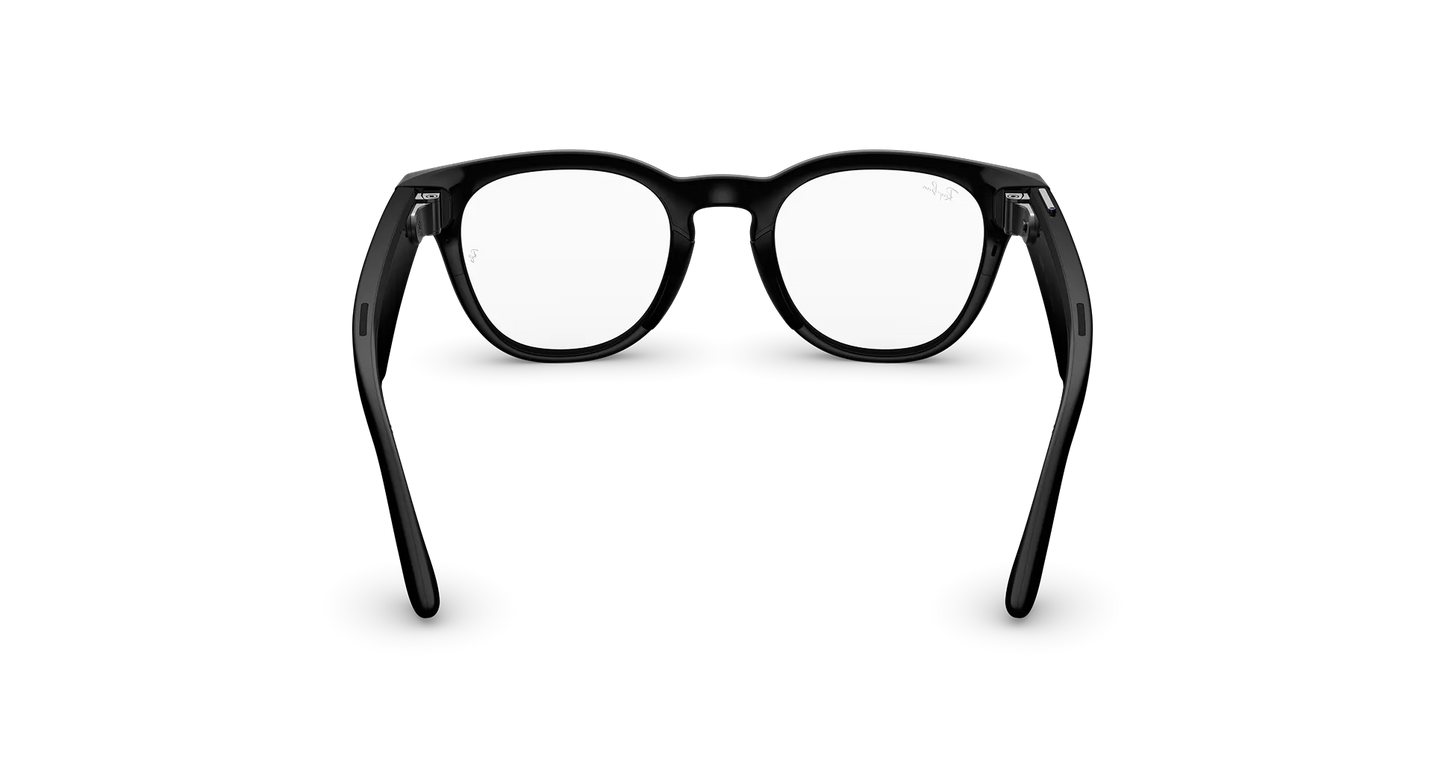 Ray-Ban | META (Gen2) SCRIBER OPTICS Standard Shiny Black AI Glasses