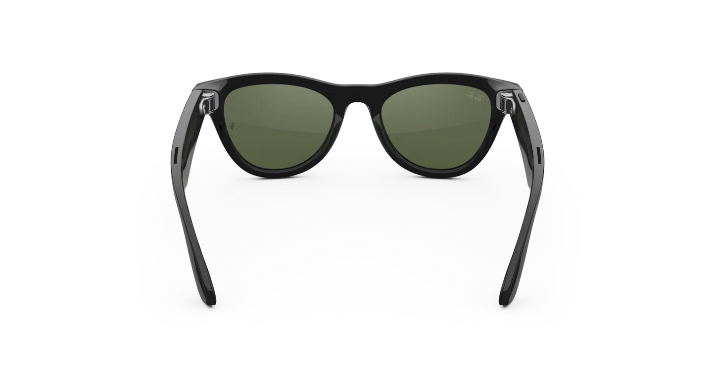Ray-Ban | META (Gen 2) AI Glasses | SKYLER 0RW4010 601/71 Shiny Black