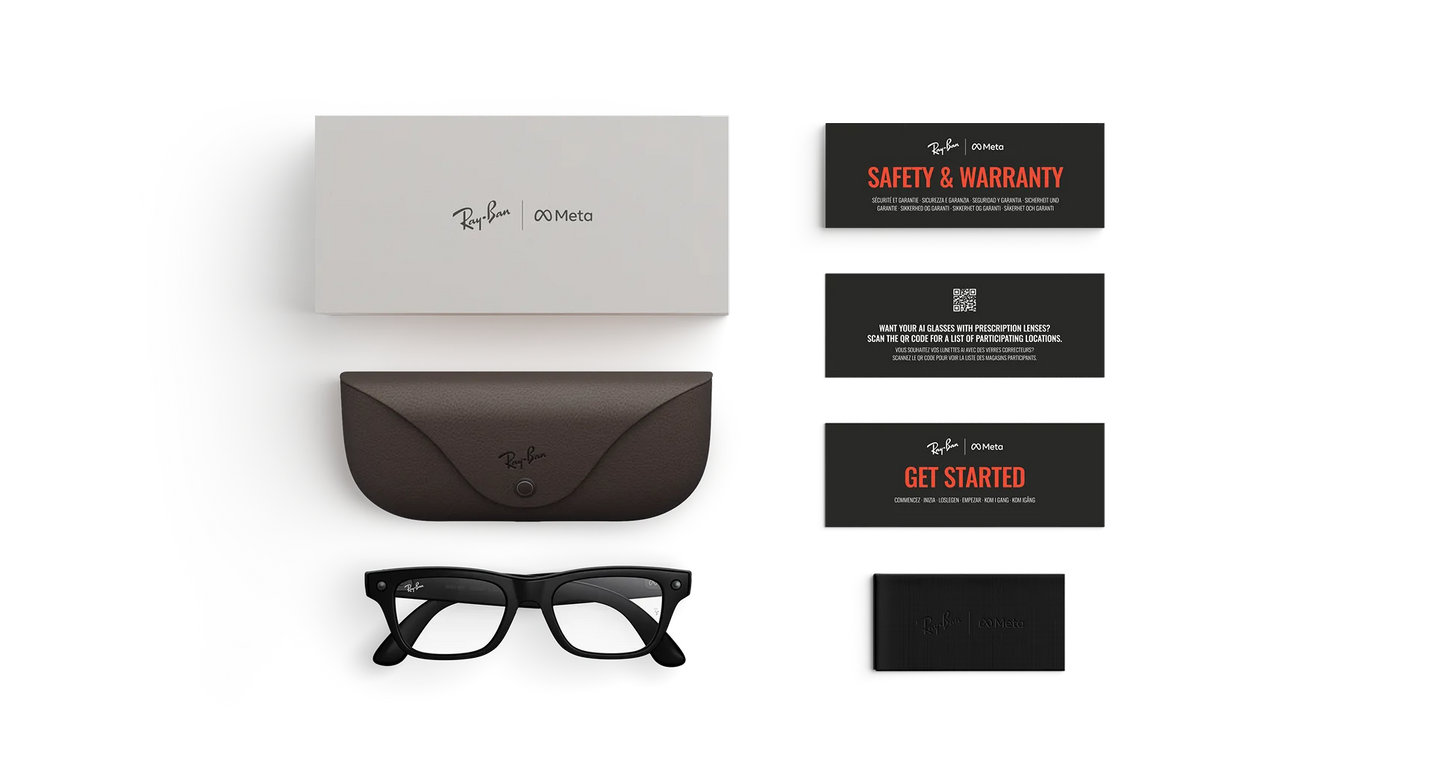 Ray-Ban | META (Gen2) BLAYZER OPTICS BLACK MATT AI Glasses