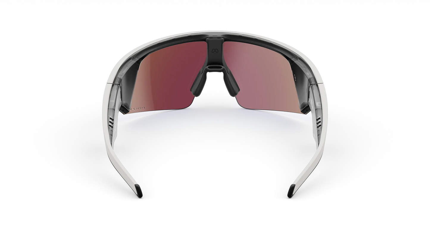 Oakley META Vanguard Brille - White/Prizm Sapphire