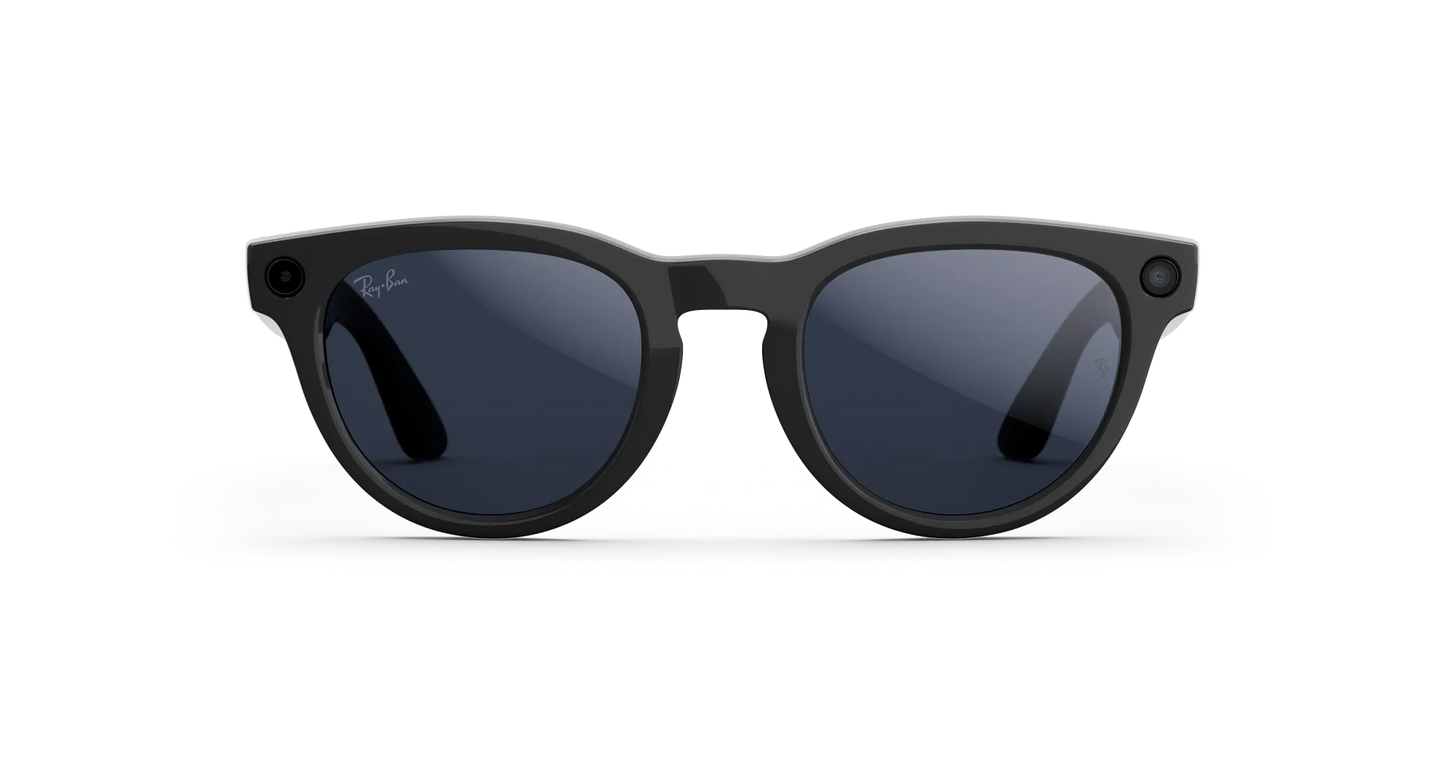 Ray-Ban | META (Gen 2) AI Glasses | HEADLINDER RW4013 601/MF50 Shiny Black Transition SAPPHAIRE