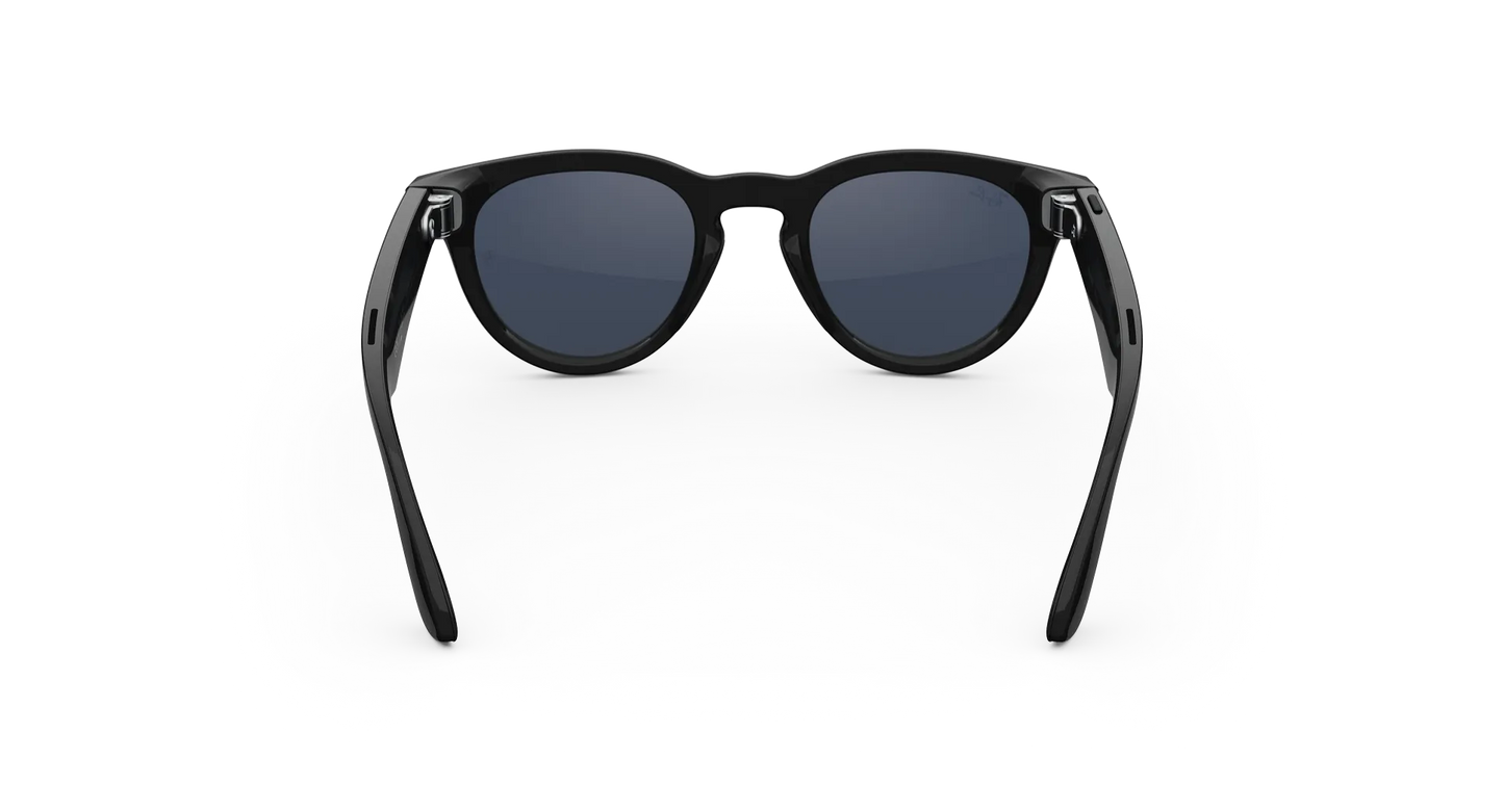 Ray-Ban | META (Gen 2) AI Glasses | HEADLINDER RW4013 601/MF50 Shiny Black Transition SAPPHAIRE