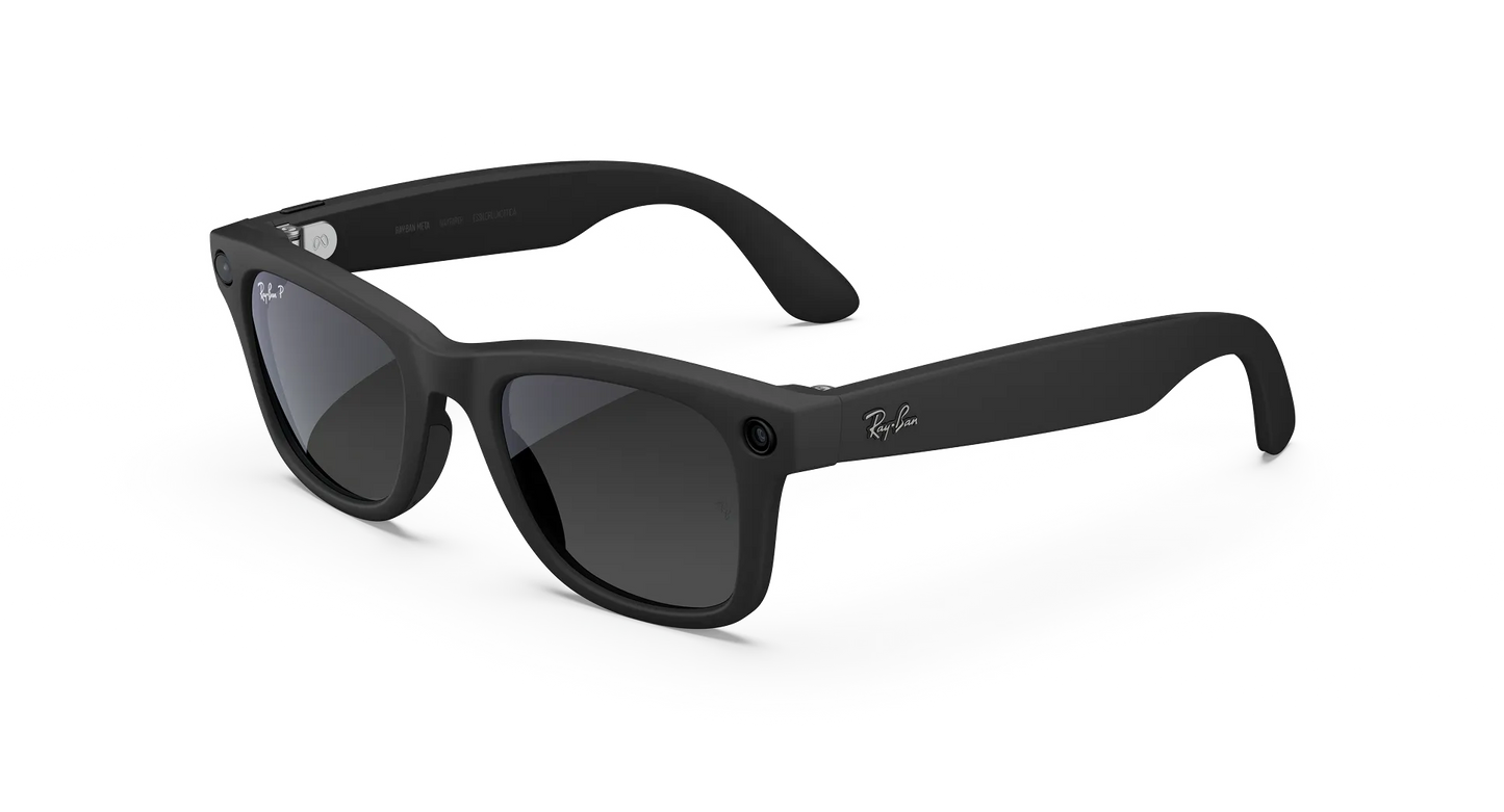 Ray-Ban | META (Gen 2) AI Glasses | WAYFARER RW4013 601ST350 Matte Black
