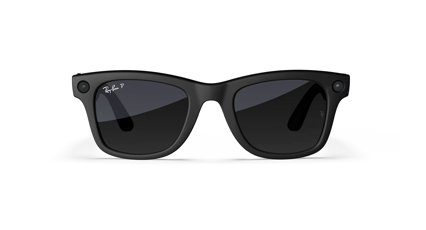 Ray-Ban | META (Gen 2) AI Glasses | WAYFARER RW4013 601ST350 Matte Black