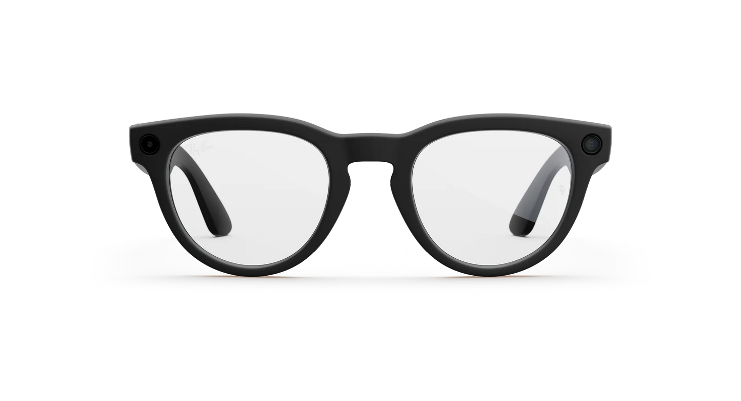 Ray-Ban | META (Gen 2) AI Glasses | HEADLINER RW4013 601SSB50 Matte Black