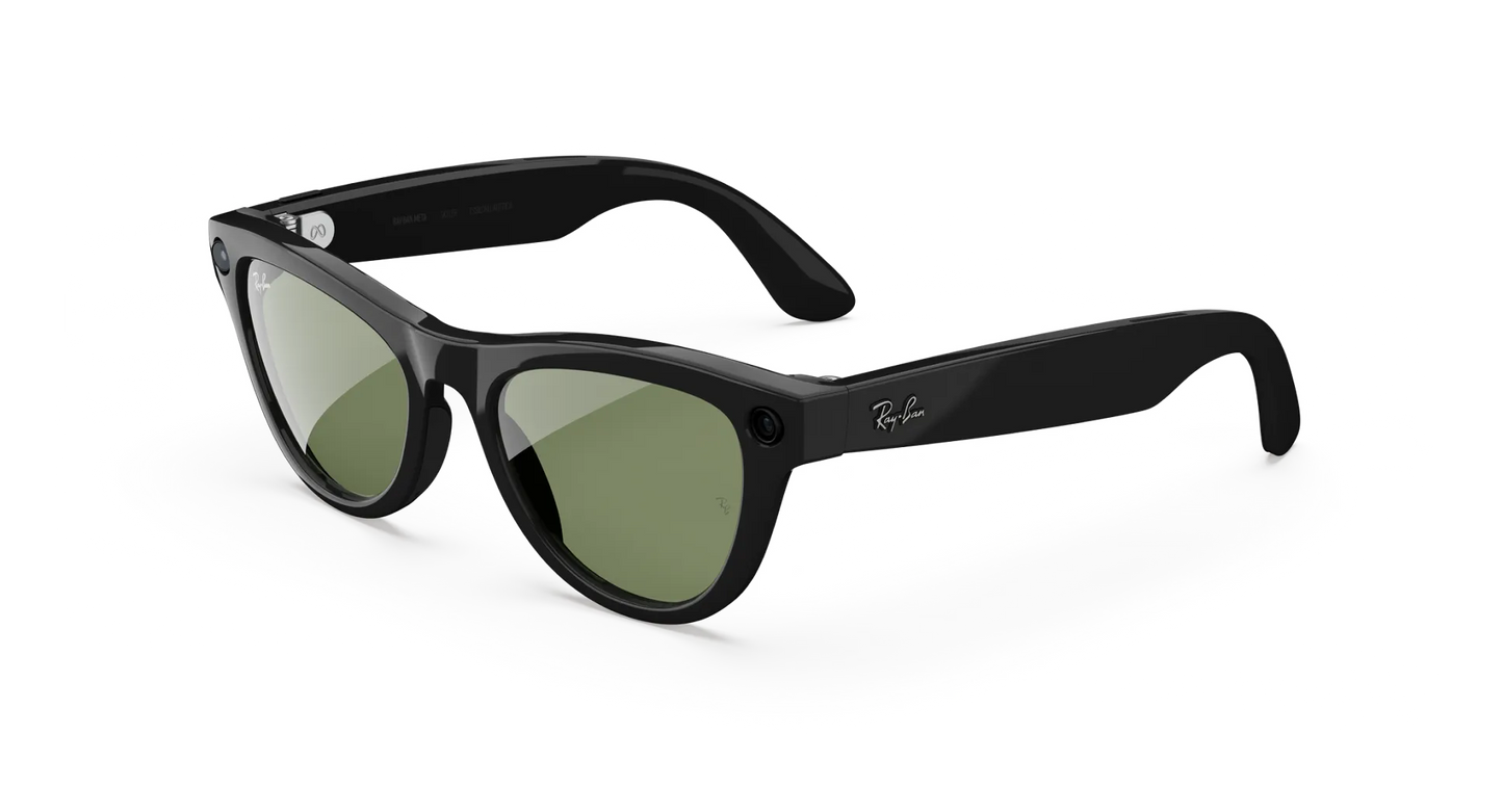 Ray-Ban | META (Gen 2) AI Glasses | SKYLER 0RW4010 601/71 Shiny Black (Kopie)