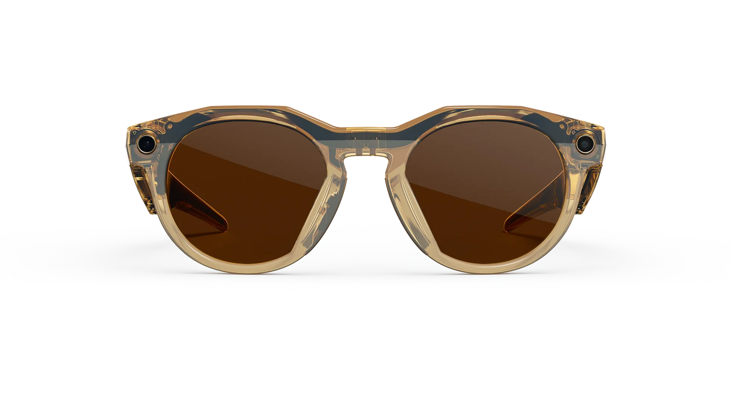 Oakley | META (Gen 2) AI Glasses | Oakley Meta HSTN – Light Curry / Transitions® Brown