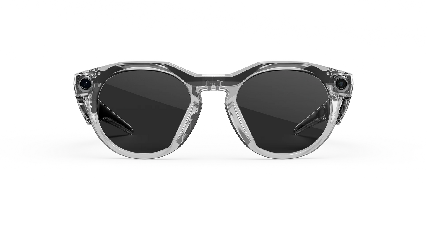 Oakley | META (Gen 2) AI Glasses | Oakley Meta HSTN – Clear / Clear to Grey Transitions®