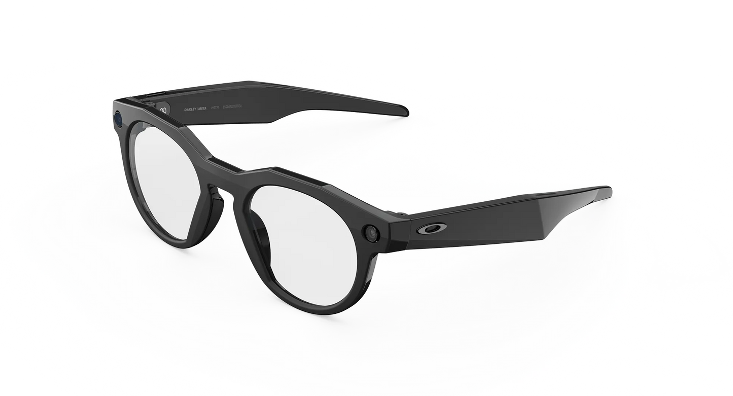 Oakley | META (Gen 2) AI Glasses | Oakley Meta HSTN – Black / Clear