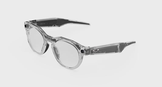 Oakley | META (Gen 2) AI Glasses | Oakley Meta HSTN – Clear / Clear to Grey Transitions®