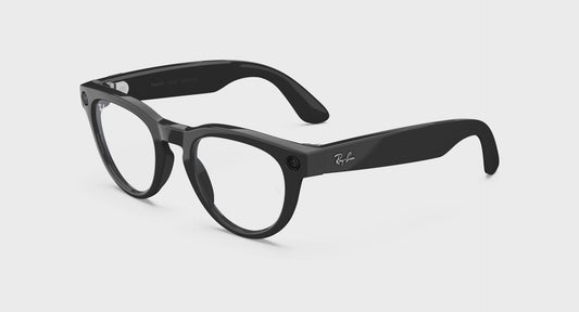 Ray-Ban | META (Gen 2) AI Glasses | HEADLINDER RW4013 601/MF50 Shiny Black Transition SAPPHAIRE