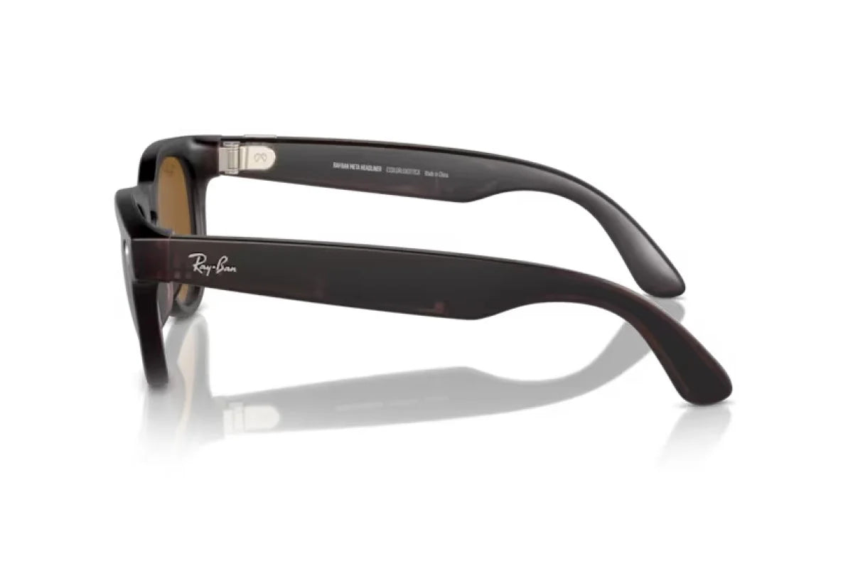RayBan META Headliner Smart Glasses Matte Rebel Black I Göße L (GEN1) (RW4009 67548350)