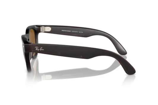 RayBan META Headliner Smart Glasses Matte Rebel Black I Göße L (GEN1) (RW4009 67548350)