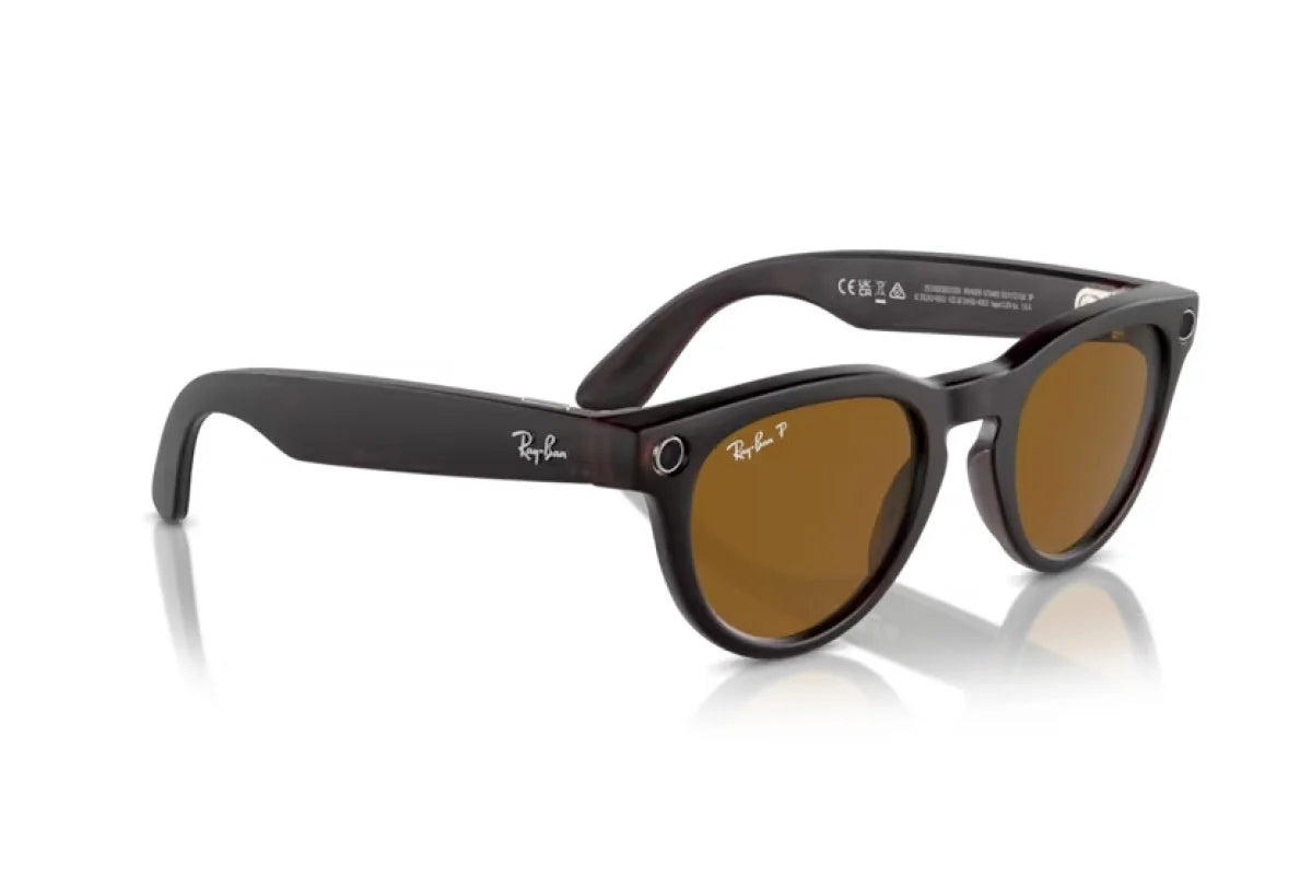RayBan META Headliner Smart Glasses Matte Rebel Black I Göße L (GEN1) (RW4009 67548350)